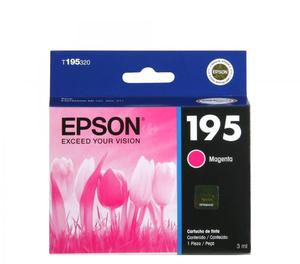 Cartuchos Epson 195 Color Magenta Original