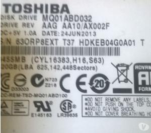 Toshiba MQ01ABDGB  RPM Sata II De 2.5