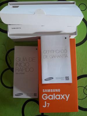 Vendo Caja Vacía Con Manual De S. Galaxy J7 Solo