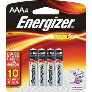 Energizer Pilas Aaa Caja 10 Packs X 4 Disribuidor Oficial