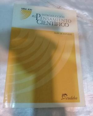 LIBRO INTRODUCCION AL PENSAMIENTO CIENTIFICO - EDICION 
