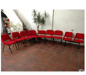 LOTE de Sillas y Sillón para Oficina