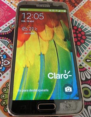 SAMSUNG GALAXY S5 GOLD VIDRIO TEMPLADO