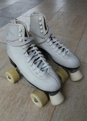 Patines semi profesionales DAIWA N°37 blancos