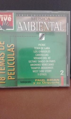 Paul Brian Y Su Orquesta 18 Temas De Peliculas En Cd