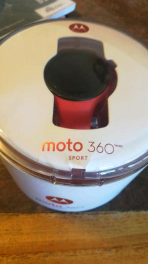 Permuto vendo smartwatch Moto 360 sport nuevo en caja