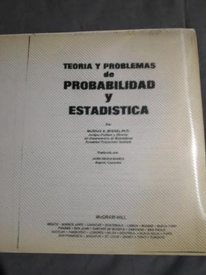 Teoria y problemas de PROBABILIDAD Y ESTADISTICA