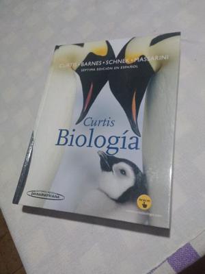 Vendo libro de biología Curtis en excelente estado!!