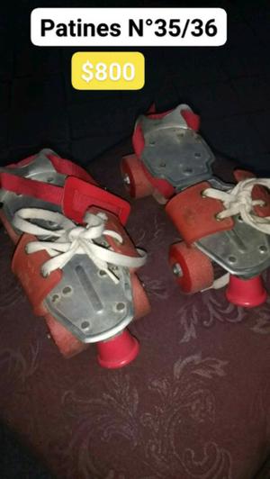 Vendo patines muy poco uso número 34_36 regulables