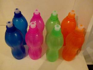 Botellas Plasticas Spring 500cc Colores Variados Con Pico
