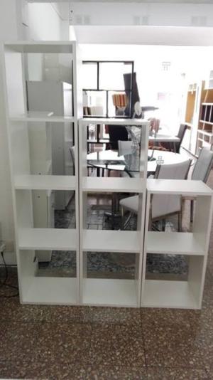 CUBOS BIBLIOTECA DIVISOR DE AMBIENTE MUEBLE TV RACK