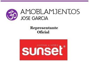 Cortina Enrollable Roller Sunset Sunscreen Y Blackout