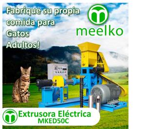 Extrusora Meelko para pellets alimentación perros y gatos