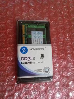 MEMORIA NOVATECH DDR2 2GB 800MHZ NET/NOTE