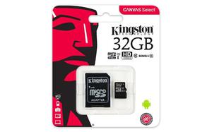 Memoria 32 Gb Micro Sd Kingston - 80mb/s - Original 100%