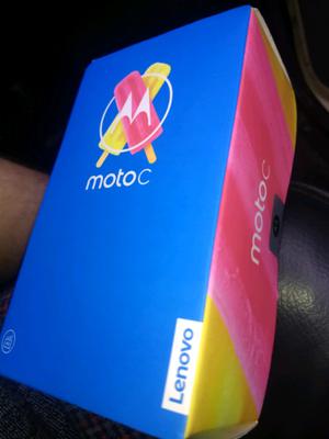 Moto C Plus LTE Nuevo en caja.