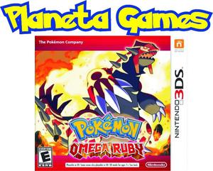 Pokemon Omega Ruby Nintendo 3ds Nuevos Caja Cerrada