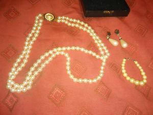 Antiguo collar de perlas