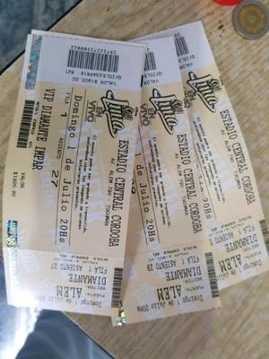 ENTRADAS "SOY LUNA" TUCUMAN. PRIMERA FILA. Ultimas 