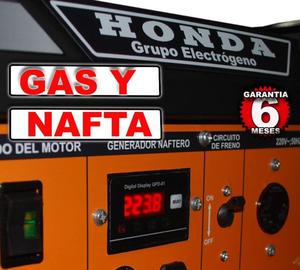 Grupo Electrógeno Gas generador electrico Honda  watts