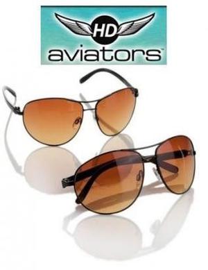 Lentes aviadores HD VISION AVIATORS originales
