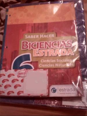 Libros Big-English3 y Biciencias Estrada6(Sociales y