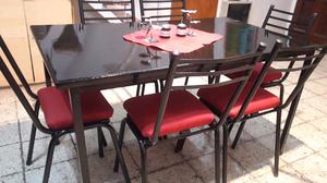 Mesa mas 6 Sillas Con envio gratis!!