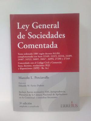 Perciavalle - Ley General De Sociedades - 3° Edicion
