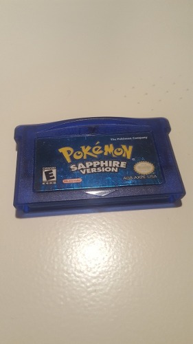 Pokemon Sapphire Ingles Graba Partida Para Gameboy Advance