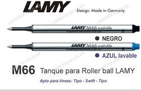 Repuesto De Roller Ball Lamy M66 Azul