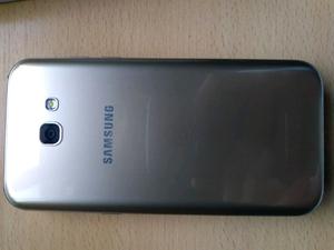 Samsung Galaxy A Dorado con funda original