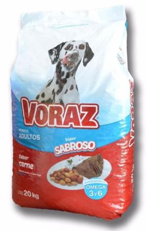 VORAZ, 20Kg. Perros adultos