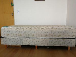 Vendo Colchón y sommier 1 plaza 1/2 (usado)