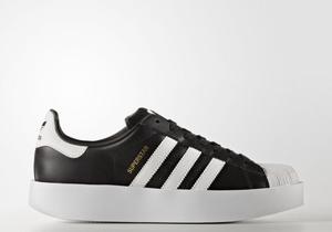 Zapatillas Adidas Superstar Bold Negras con Plataforma