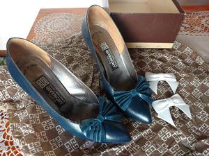 Zapatos Stilettos Azules Givenchy 