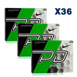 36 Pelotas Nike Pd Soft - Envío Gratis! | The Golfer Shop