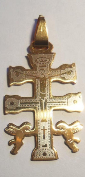 Cruz De Caravaca Amuleto Proteje Cotra Mal De Ojo Maleficios