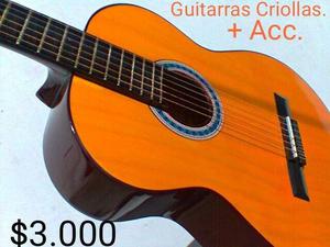 GUITARRAS CRIOLLAS NUEVAS (GRAN CALIDAD)