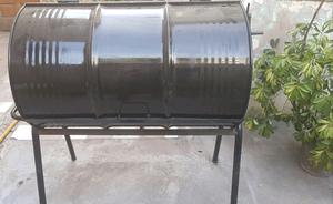 Parrilla con ladrillos refractario muy poco uso