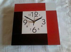 Reloj De Pared 25x25- Moderno-cocina-minimalista-fabrica!!!