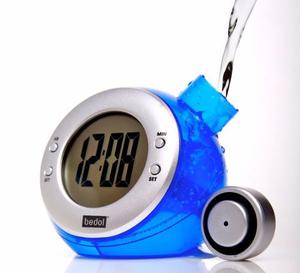 Reloj Despertador Digital Mágico Energía De Agua Envio