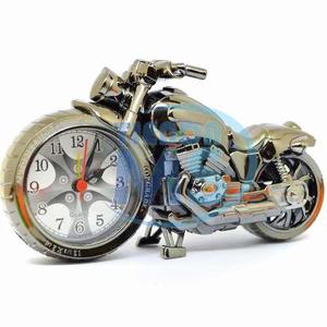Reloj Despertador Diseño Moto Motocicleta + Pila De Regalo