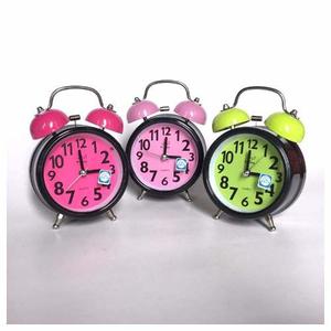 Reloj Despertador Vintage Retro Colores Doble Campana- Moron