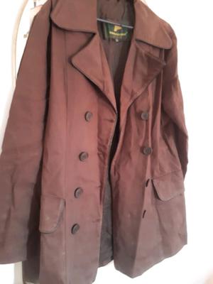 Saco marron talle L