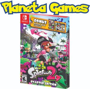 Splatoon 2 Starter Pack Edition Nintendo Switch Fisicos