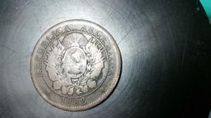 S&v Moneda Argentina De Cobre 2 Centavos  Dificilisima