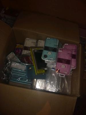 Vendo lote de 200 fundas de celulares