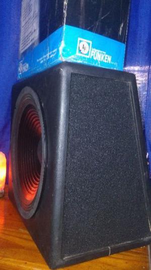 WOOFER 12 PULGADAS 500W RMS 8 OHM CON CAJA DE 18 MM FORRADA