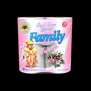 48 ROLLOS PAPEL HIGIENICO FAMILY PERFUMADO X 30MTS