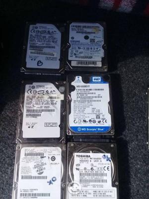 5 discos duros sata de 160gb para notebook